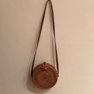 Woven crossbody